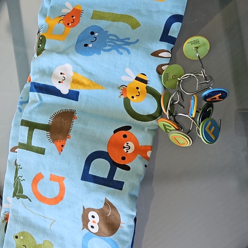 Target Kids Alphabet Shower Curtain